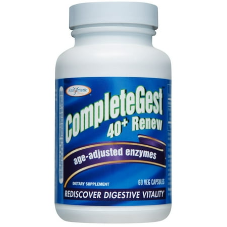 - Enzymatic Therapy CompleteGest 40+ Renew Vegetarian Capsules, 60 Ct