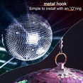 thumbnail image 6 of Yedigre Reflective Disco Ball for Party Wedding Decor, 12/16/20/24 Inch Hanging Mirror Ball with Easy Hanging Hook, Reusable for Christmas Bar Disco, 6 of 9
