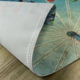 thumbnail image 5 of Ambesonne Vintage Place Mats Set of 4, Ferris Wheel Fun Retro, Standard Size, Blue, 5 of 6