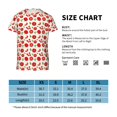 thumbnail image 4 of Honeii Fresh Red Tomato Print Youth Short Sleeve T-Shirt,Boys Athletic Shirt,Quick Dry Short Sleeve Performance Moisture Wicking T Shirt, 4 of 6