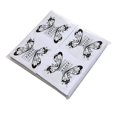 thumbnail image 5 of 200 Pcs Nail Form Guide Acrylic Tip Extension Forms Black And White Color Sticker Rroll Manicure Tool for Acrylic UV Gel Nail Art Tips Butterfly Shape Long Nail Extension Bluider Forms, 5 of 5