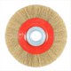 thumbnail image 4 of 3Pz 8 Pulgadas 200mm Cepillo de de Rueda de Alambre Plano de Acero con 30Pzs Anillos Adaptador para Amoladora de Banco Pulido, 4 of 8