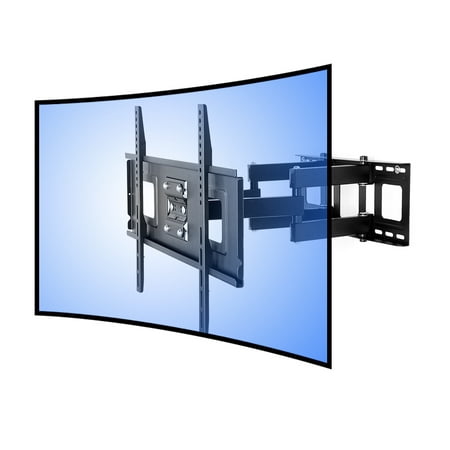 Fleximounts Curved TV Wall Mount Bracket for 32-65 inch Curved TV with Max 600x400mm Wall Mount Plate VESA