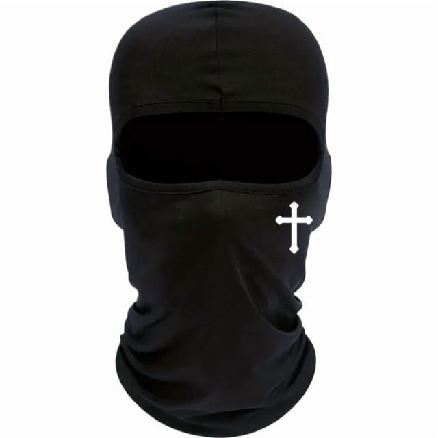 Couvre-visage Respirant en Polyester pour Activités Extérieures d'Automne et d'Hiver; Évacuation de l'Humidité, Conception Ergonomique pour le Cyclisme, la Randonnée, la Course, le Ski, Tour de Tête 55-60 cm