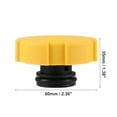 thumbnail image 6 of Radiator Pressure Coolant Reservoir Overflow Tank Cap for Alfa Romeo 159 Saloon (939) 2005-2012 Yellow, 6 of 6