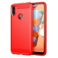 thumbnail image 1 of PANDACO Red Brushed Metal Case for Samsung Galaxy A11, 1 of 4