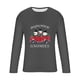 thumbnail image 5 of Blusas y camisas de manga larga y cuello redondo para hombre, informales, con estampado navideño, deportivas, de poliéster., 5 of 5