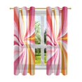 thumbnail image 7 of Yayeee Window Curtains Set of 2 for Living Room Light Filtering 63"x42", Swirling Lines, 7 of 7