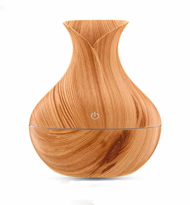 Details about  / Air Aroma Humidifier Essential Oil Diffuser Ultrasonic Wood Grain 10pcs Cotton