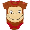 thumbnail image 2 of Curious George Infant Baby Boys 2 Pack Bodysuits, 2 of 5