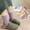 Purple, variant on Eltusu Girls Cotton Socks, Casual 5 Pieces Mid-Calf Breathable Spring Fall Socks Pink Size 9-12 T