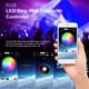 thumbnail image 4 of RELAX - Cadena de luces con Bluetooth, 150 LED, control de aplicaciones, l谩mpara de cadena IPX4, luces de hadas impermeables, 29 modos din谩micos, cadena de l谩mparas con alimentaci贸n por USB, decoraci, 4 of 6