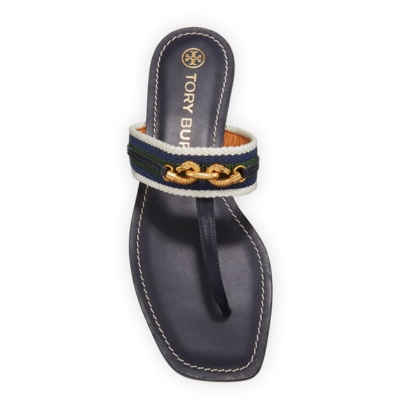 Tory Burch Women’s Jessa Thong Sandal (Perfect Navy)