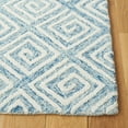 thumbnail image 4 of SAFAVIEH Metro Lauressa Geometric Area Rug, Light Blue/Ivory, 5' x 8', 4 of 9