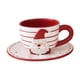 thumbnail image 4 of Tazas de té y platillo navideños, taza de café de creativa multifuncional de Papá Noel para regalo de cumpleaños, decoración navideña, 4 of 8