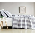 thumbnail image 5 of Truly Soft Everyday Buffalo Plaid 100% Microfiber Polyester  3 Piece King Quilt Set in Gray, All Season, Adult Size, OEKO-TEX Certified, 5 of 9