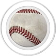 thumbnail image 2 of Soporte para teléfono PopSockets PopGrip, pelota de béisbol desgastada, 2 of 5