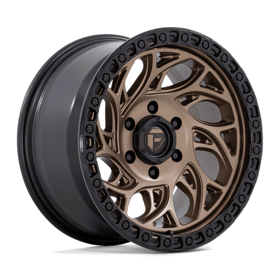 Fuel 1PC Cast Aluminum Wheel D841 18x9 6x5.5 BRNZ-BLK-RG 1mm, D84118908450