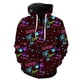 thumbnail image 1 of Sudadera con capucha y cremallera para hombre, estilo urbano, estilo Harajuku, unisex, informal, con estampado 3D, estilo hip hop, 1 of 6