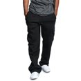thumbnail image 4 of Men's Urban Straight Leg Jogger Heavy Weight Fleece Cargo Pocket Sweat Pants, 4 of 5