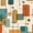Color 4, variant on Retro Peel and Stick Wallpaper Retro Geometric Teal Mustard Rust Navy Shapes Wall Mural 23.6in x 9.8ft Self Adhesive Removable Wall Paper Renter Friendly Wallpaper for Nursery Bedroom Cabinets