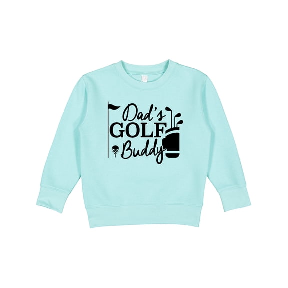 Inktastic Dad's Golf Buddy Toddler Sweatshirt