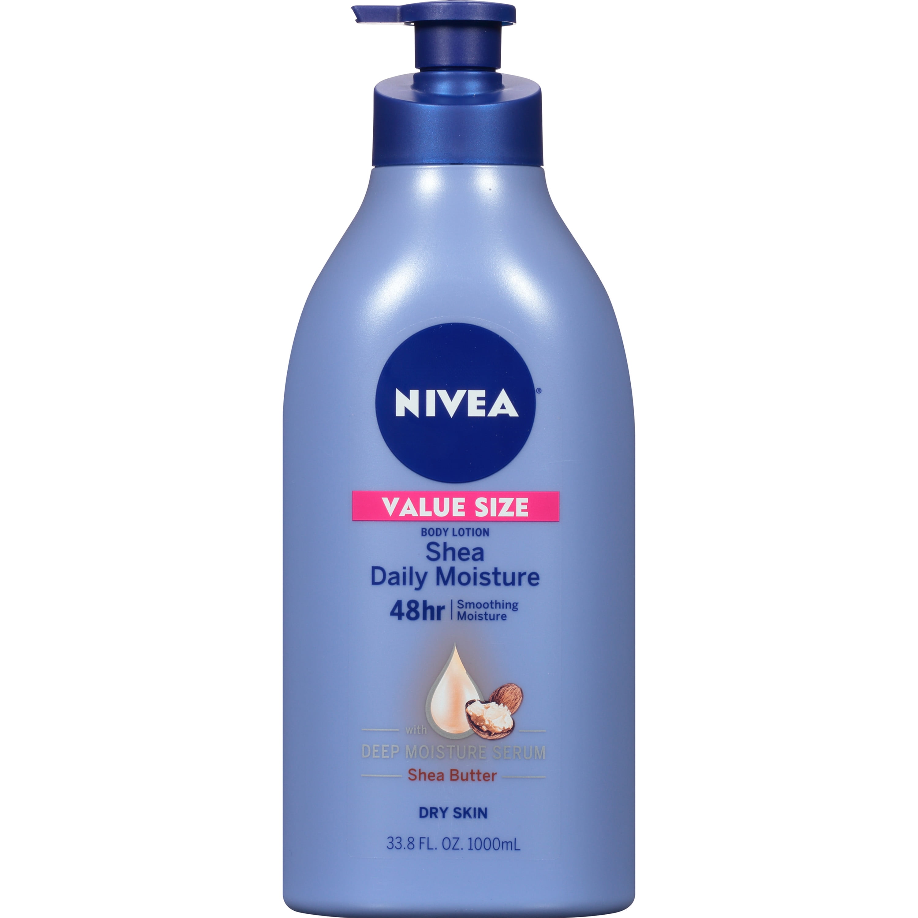 NIVEA Shea Daily Moisture Body Lotion, 33.8 fl. oz. Bottle Walmart