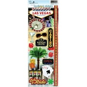 Paper House Cardstock Stickers 4.625"X13"-Las Vegas