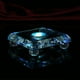 thumbnail image 4 of Base de lámpara de cristal enchufable LED blanca, adornos de artesanía de cristal, portalámparas colorido, 4 of 5