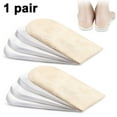 thumbnail image 1 of (4 capas) Plantillas para aumentar la altura, plantillas ortopédicas ajustables para elevar el talón, almohadillas para el talón para discrepancias en la longitud de las piernas, dolor de, 1 of 8