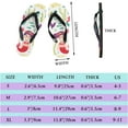 thumbnail image 2 of GZHJMY Flip Flops Mermaid Fish Ocean Sea World Slippers Sandals for Women Men Boy Girl Kid Beach Summer Yoga Mat Slipper Shoes, 2 of 5