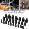 thumbnail image 3 of 25 Pcs Broken Bolt Screw Cap Extractor,Damaged Bolt Extractor Set for Removing Broken Studs Bolts Socket Screws, 3 of 5