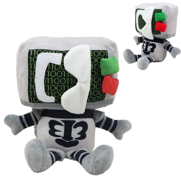 Badware Plush 8 Inch Soft Plush Die of Death Figurine, Badware Stuffed Plush Halloween Gift Plush, Full PP Cotton Filling, Ideal Collectible Gift for Die Of Death Game Fans