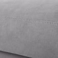 thumbnail image 5 of Gray Sectional Couch - Removable Cushion Covers - Home Decor - Clean and Fresh Look, 5 of 6