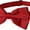 Red, variant on Jacob Alexander Men's Solid Color Extra Large Pre-Tied Bow Tie - Red