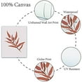 thumbnail image 3 of 4pcs Minimalist Fall Leaves Art Print Leaves Canvas Wall Art Set Print Poster Home Decor Wall Art Modern Artwork for Dressing Room Bedroom Bathroom Home Girls Gift, 3 of 7