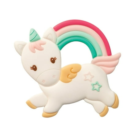 UPC: 0767548154397 | Douglas Toys Emilie Unicorn Silicone Teether 4