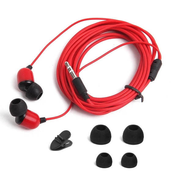 In-Ear Earphones with Long Cables for Powerful Bass and Stereo Sound
