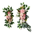 thumbnail image 2 of 2x Hanging Artificial Flower Arch Decor Flower Wedding Decorative for Wedding Background Pink, 2 of 9