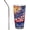 6, variant on USA 250th Anniversary Patriotic Tumbler, Stainless Steel, with Lid and Straw, God Bless Eagle Design, 1776-2026 (250th anniversary-3)