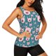 thumbnail image 2 of Fotbe Funny Pig Faces Blusas Sin Mangas para Mujer – Estilo Casual, Corte Suelto, Slim-Fit, Cuello Redondo Deportivo, Tops de Verano para Gimnasio y Yoga-XX-Large, 2 of 7