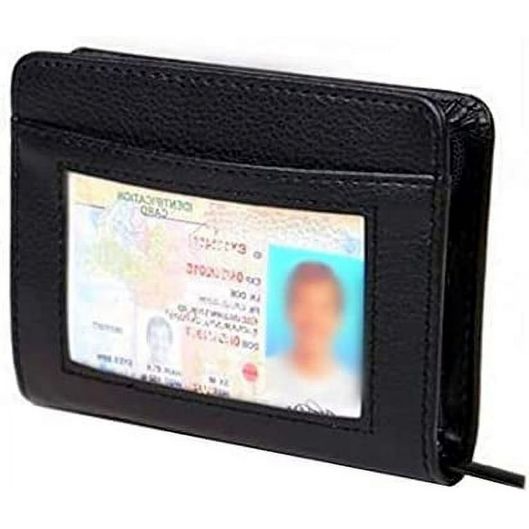 36 Card Slots Large Capacity Credit Card Holder Genuine Leather Wallet  Purse New 