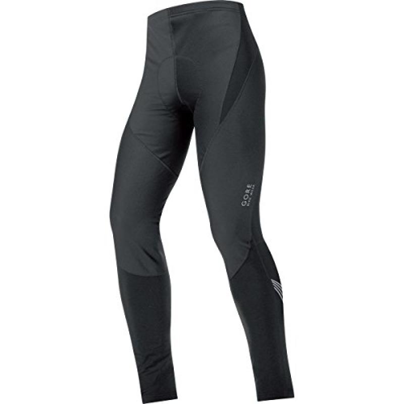 GORE BIKE WEAR Men's Element WINDSTOPPER Soft Shell Tights+, Black, Large by