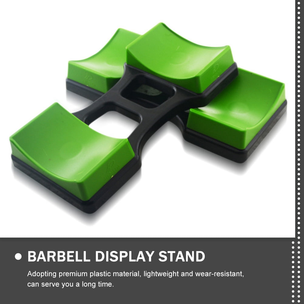 Houderco Dumbbells Stand Rack Plastic 4Pcs 9.6X4.1X1.6In