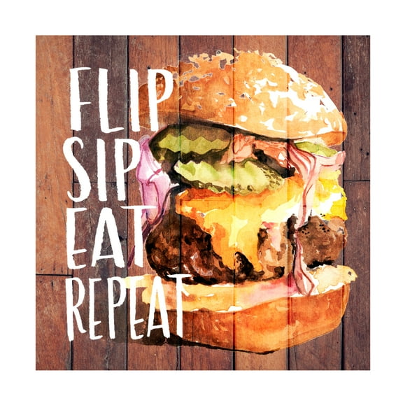 Jennifer Paxton Parker 'Chillin and Grillin I' Canvas Art