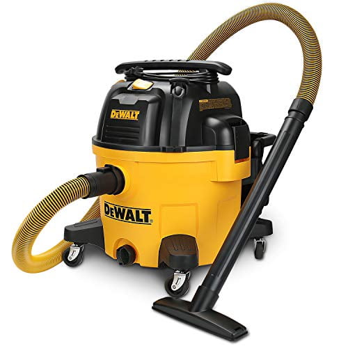 DEWALT 9 Gallon Wet/Dry VAC Heavy-Duty Shop Vacuum, Yellow