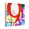 thumbnail image 5 of "Q in Folk Art" - Canvas, 5 of 25