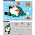 thumbnail image 1 of Venta al por mayor decoraciones navideñas pegatinas para ventanas navideñas, 1 of 4