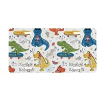 Junzan Dinosaur Front License Plate Covers Decorative Car Metal Plates Novelty License Plate 6 X 12 Inch For Women Men