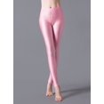 thumbnail image 1 of Shiny Pant Leggings Hot Selling Leggings Solid Color Fluorescent Spandex Elasticity, 1 of 6